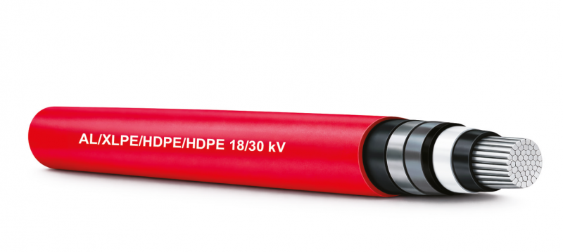 AL/XLPE/HDPE/HDPE 18/30 kV