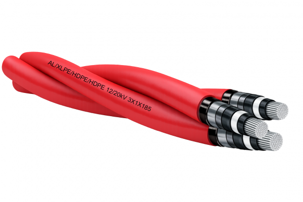 AL/XLPE/HDPE/HDPE TRIPOLARE 12/20 kV